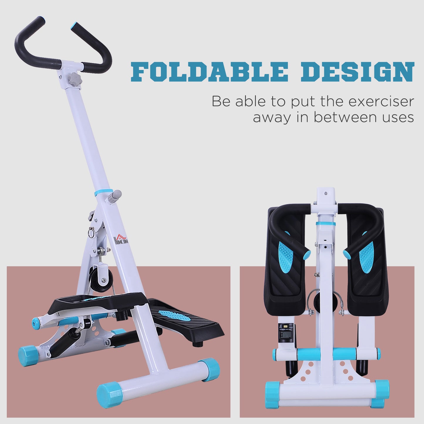 Stepper W/ Handle Hand Grip Workout