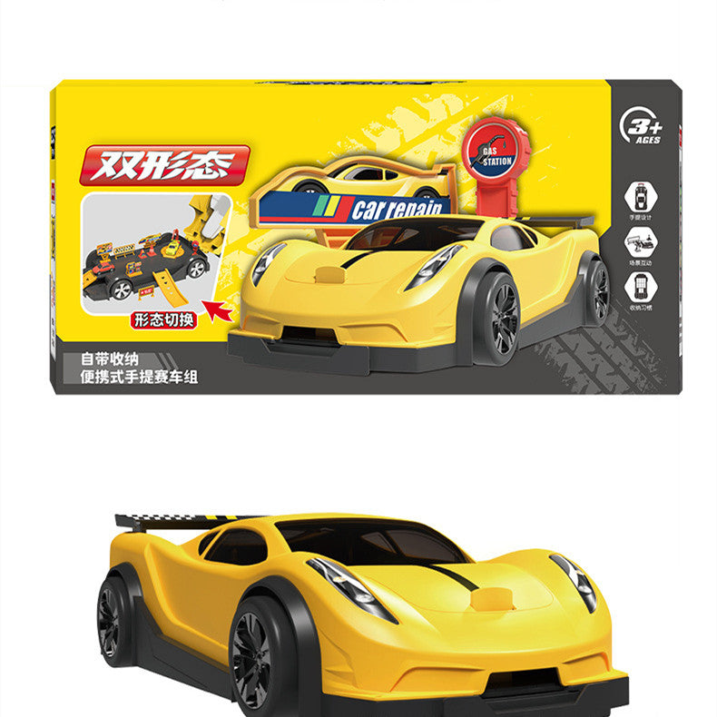 Metal Car Large Deformation Storage Portable Toy