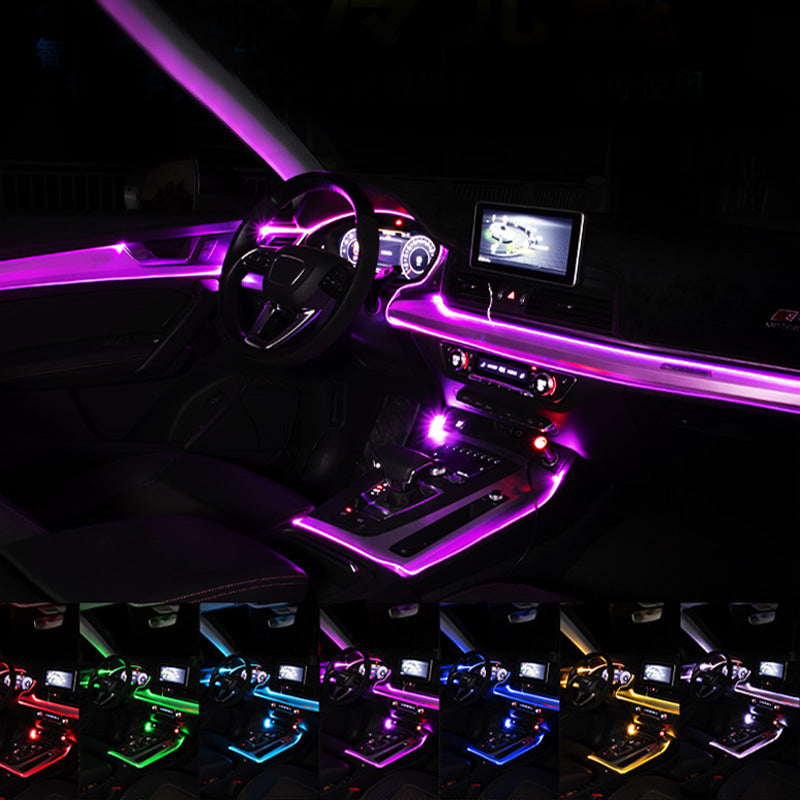 Car Fiber Optic Ambient Light Modified Car