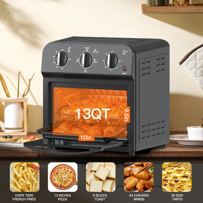 Family Size Air Fryer Toaster Oven Combo