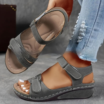 Thick Bottom Plus Size Strap Sandals