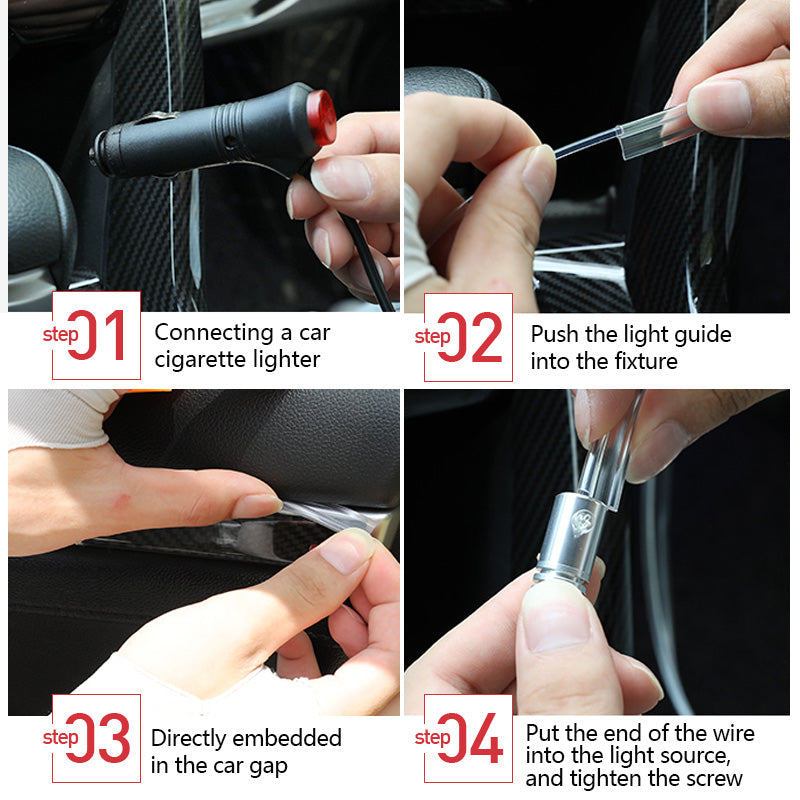 Car Fiber Optic Ambient Light Modified Car