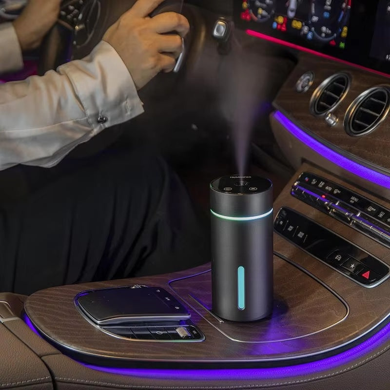 Portable Car Air Humidifier Aluminium Essential Oil Diffuser