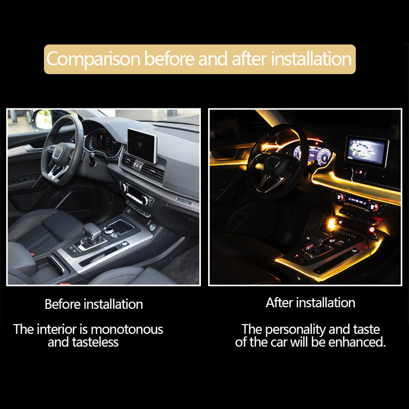 Car Fiber Optic Ambient Light Modified Car