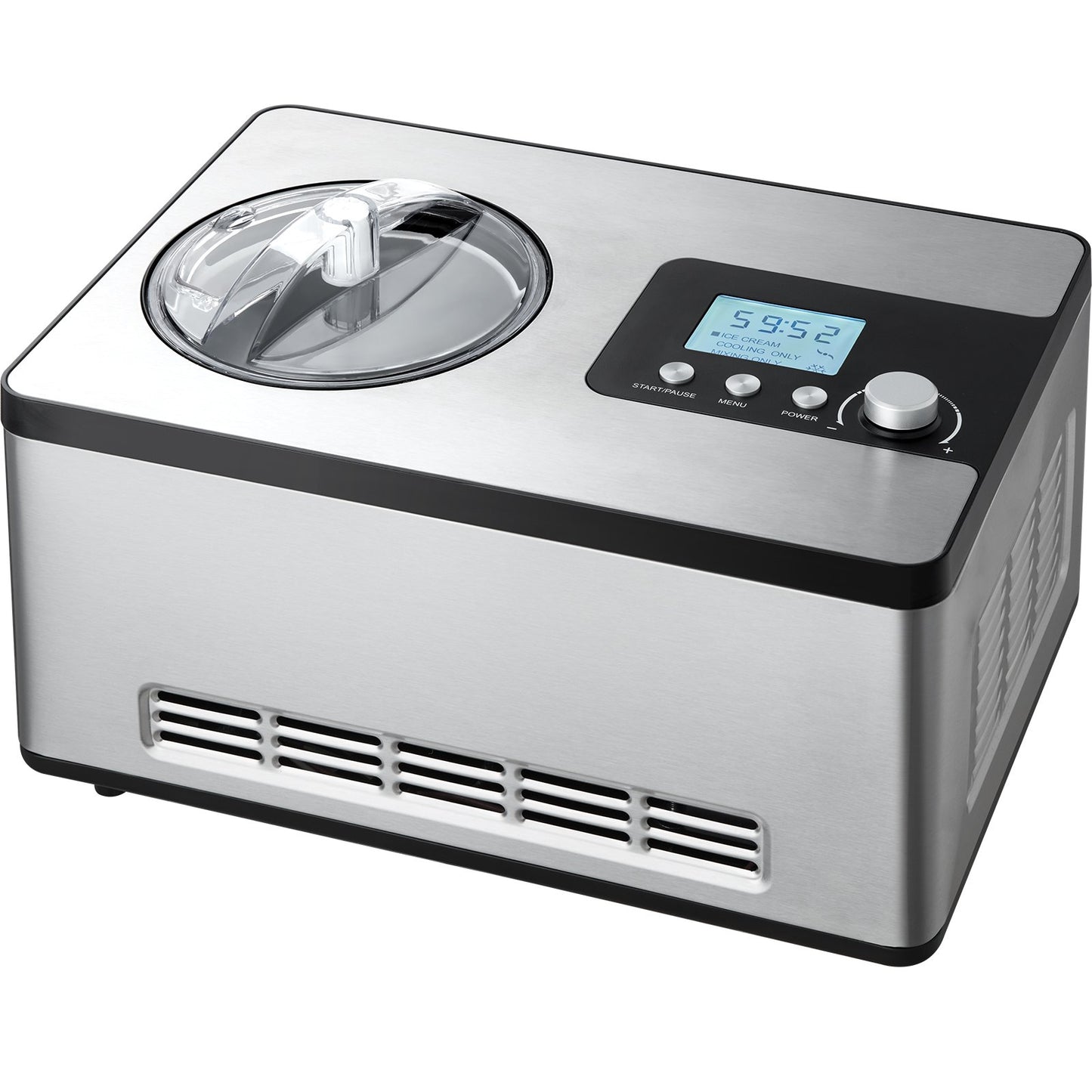 Automatic Ice Cream Maker With Built-in Compressor