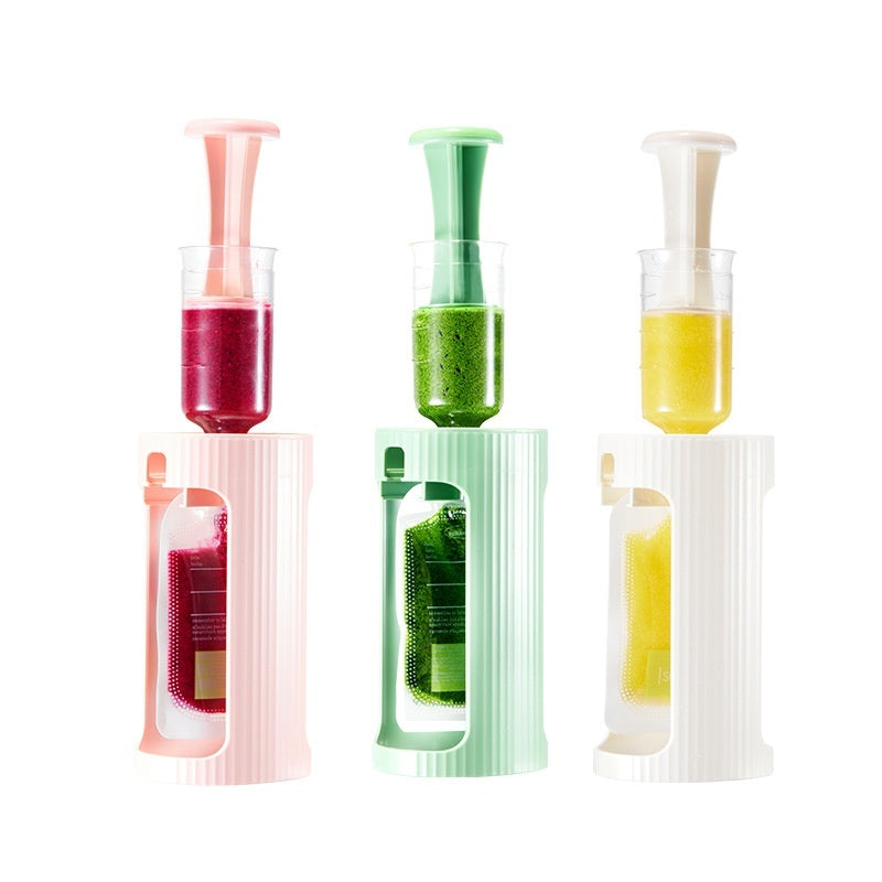 Household Kitchen Baby Food Maker And Fruit Puree Press For Storage