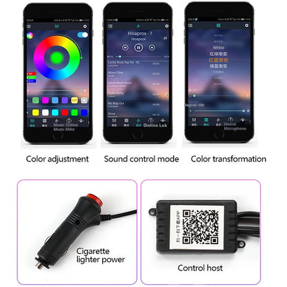 Car Fiber Optic Ambient Light Modified Car