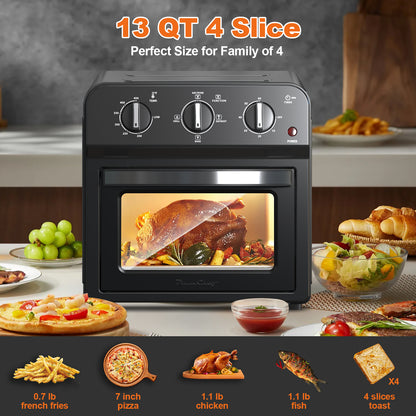 Family Size Air Fryer Toaster Oven Combo