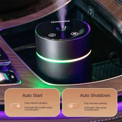 Portable Car Air Humidifier Aluminium Essential Oil Diffuser