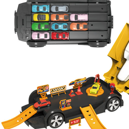 Metal Car Large Deformation Storage Portable Toy