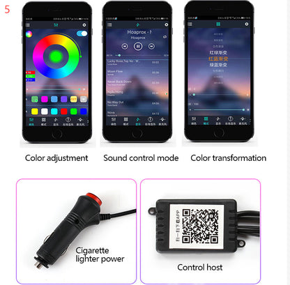 Car Fiber Optic Ambient Light Modified Car