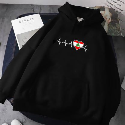 Lebanon Hoodie Clothes For Teens Soft Fabric