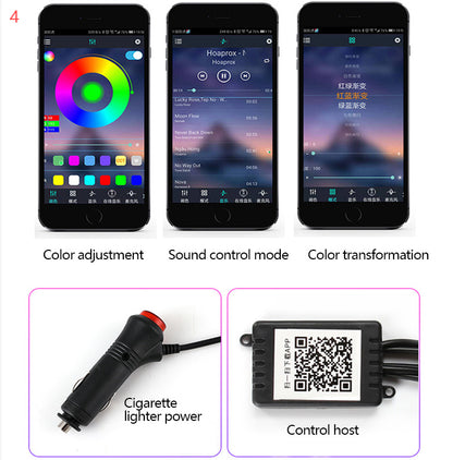 Car Fiber Optic Ambient Light Modified Car