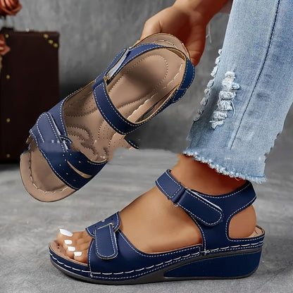 Thick Bottom Plus Size Strap Sandals