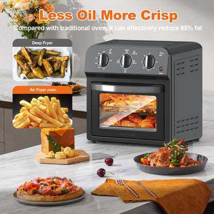 Family Size Air Fryer Toaster Oven Combo