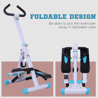 Stepper W/ Handle Hand Grip Workout