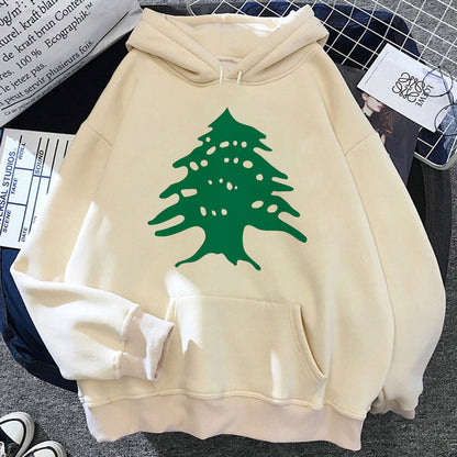 Lebanon Hoodie Clothes For Teens Soft Fabric
