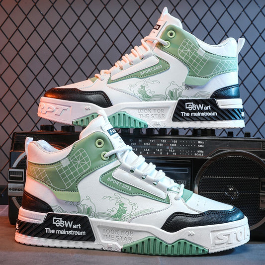 Men's Shoes Increased Easy Wear Borad Shoe
