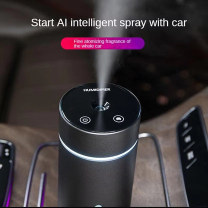 Portable Car Air Humidifier Aluminium Essential Oil Diffuser